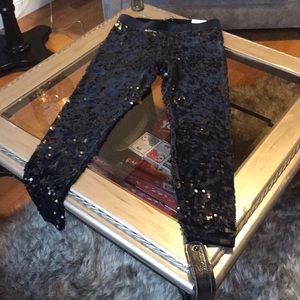 Express high rise sequins leggings